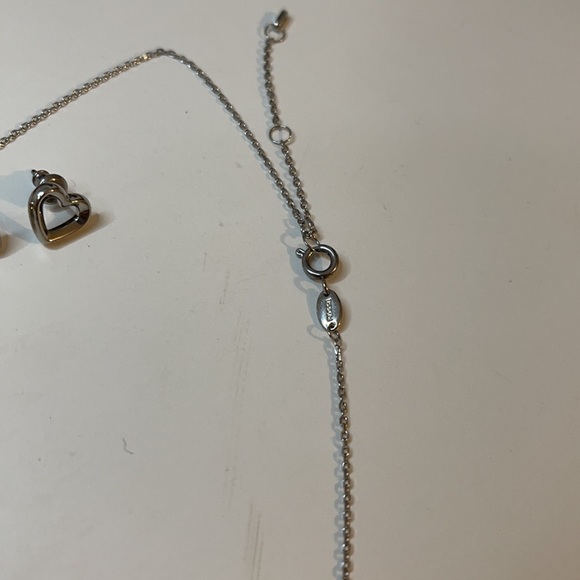 Fossil Love Set Necklace & Earring - Picture 5 of 7